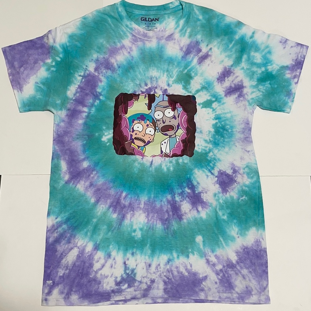 Handmade Rick & Morty T Shirt Men’s M - Picture 1 of 4